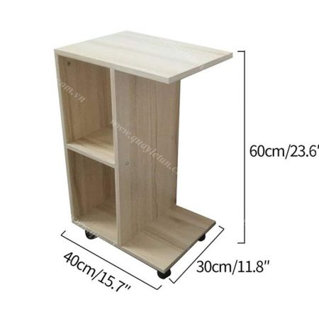KỆ TRANG TRÍ GỖ ĐỨNG KTTG 04